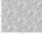 Polynesian Tribal Fabric – White and Grey 100% Cotton, 44” Wide Island Print by the Yard