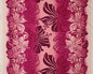 Polynesian Hibiscus & Plumeria Fabric – Pink/Cream Ombre Poly Cotton Blend, 44” Wide, Sold by the Yard