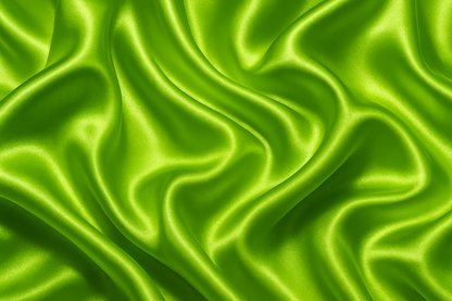 Neon Green Satin Fabric