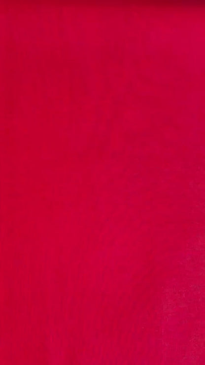 Red Cotton Fabric by the Yard – 100% Cotton Solid Quilting Fabric, 44” Wide, Soft Sewing Material | G-tex Fabrics
