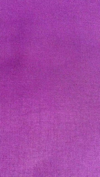 Lavender Cotton Fabric by the Yard – 100% Cotton Solid Quilting Fabric, 44” Wide, Soft Sewing Material  | G-tex Fabrics