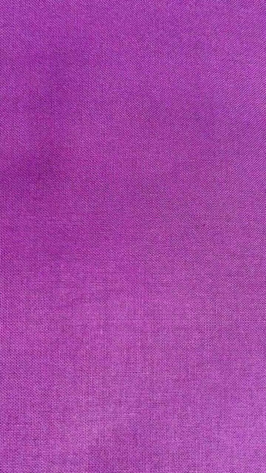 Lavender Cotton Fabric by the Yard – 100% Cotton Solid Quilting Fabric, 44” Wide, Soft Sewing Material  | G-tex Fabrics
