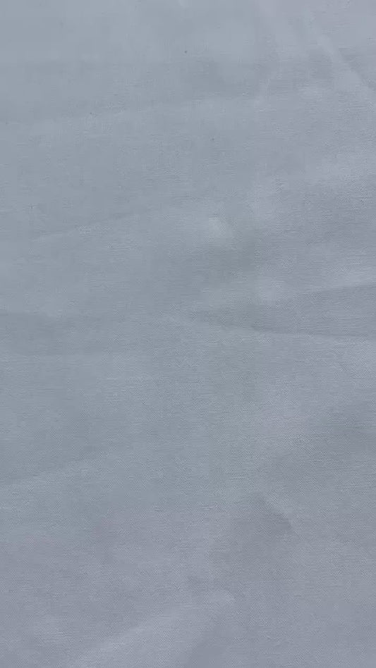Silver Cotton Fabric by the Yard – 100% Cotton Solid Quilting Fabric, 44” Wide, Soft Sewing Material | G-tex Fabrics