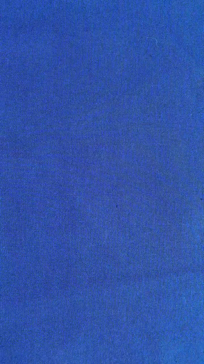 Royal Blue Cotton Fabric by the Yard – 100% Cotton Solid Quilting Fabric, 44” Wide, Soft Sewing Material | G-tex Fabrics