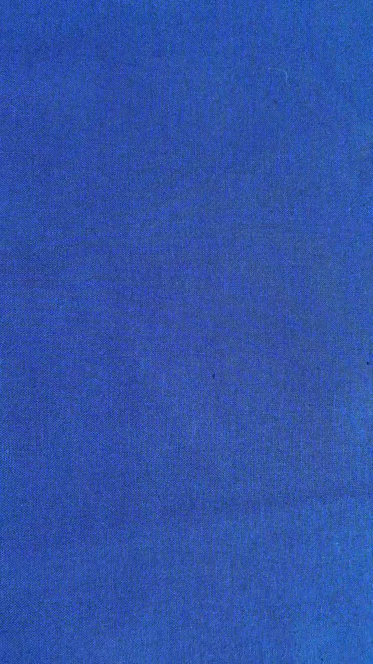 Royal Blue Cotton Fabric by the Yard – 100% Cotton Solid Quilting Fabric, 44” Wide, Soft Sewing Material | G-tex Fabrics